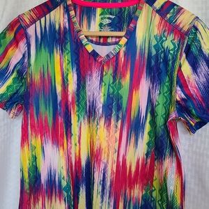 Reel Legends Ladies Multi Color Shirt Dry Fit SM